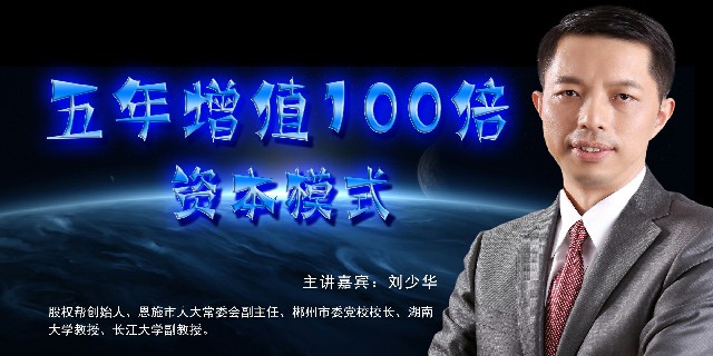 刘少华-五年增值100倍的资本模式