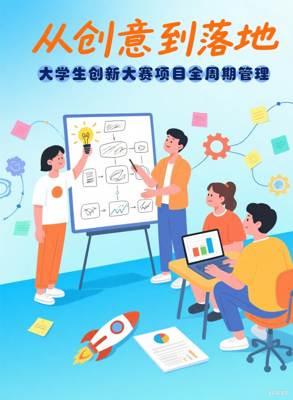 从创意到落地：大学生创新大赛项目全周期管理