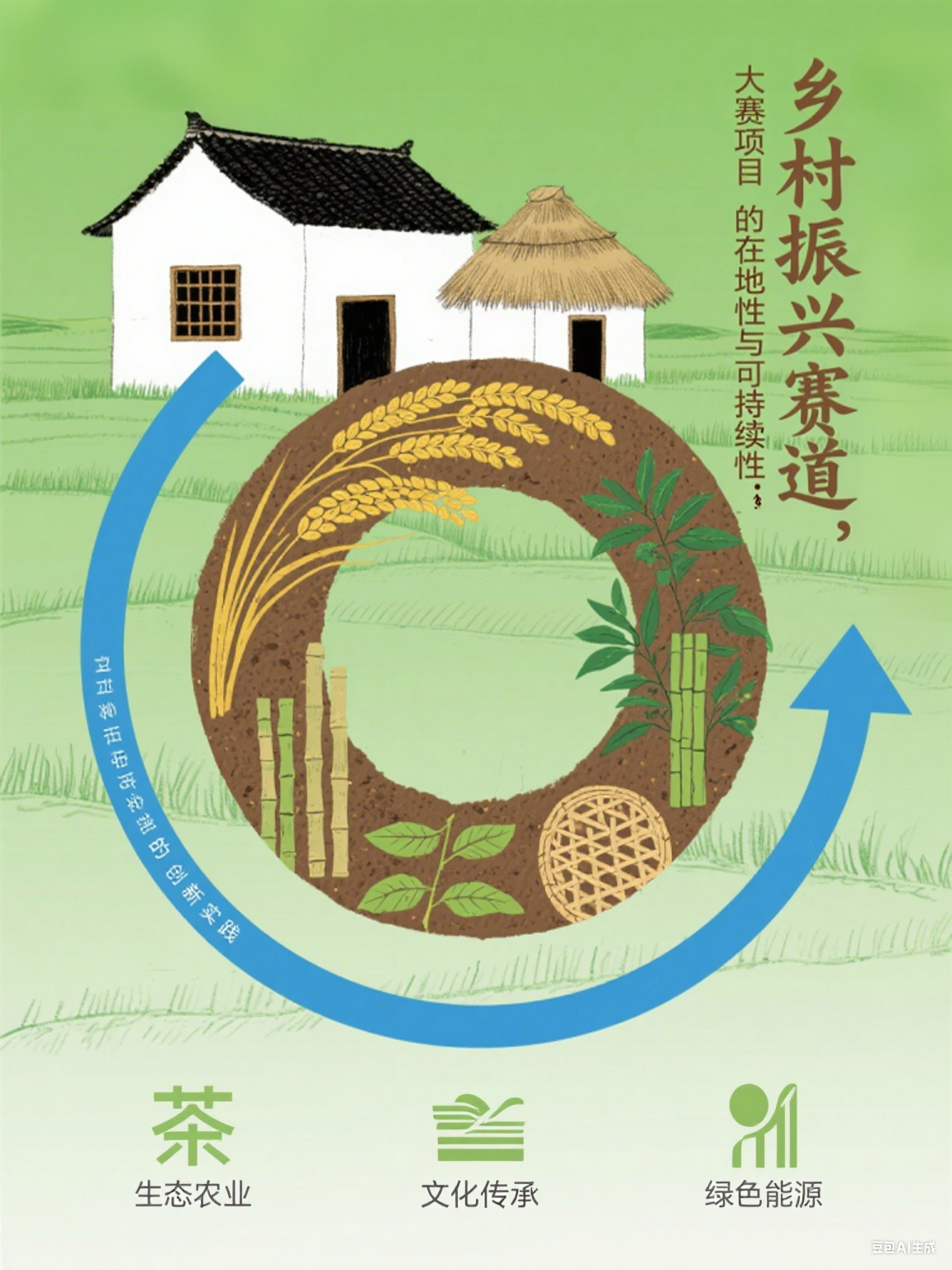 乡村振兴赛道：大赛项目的在地性与可持续性