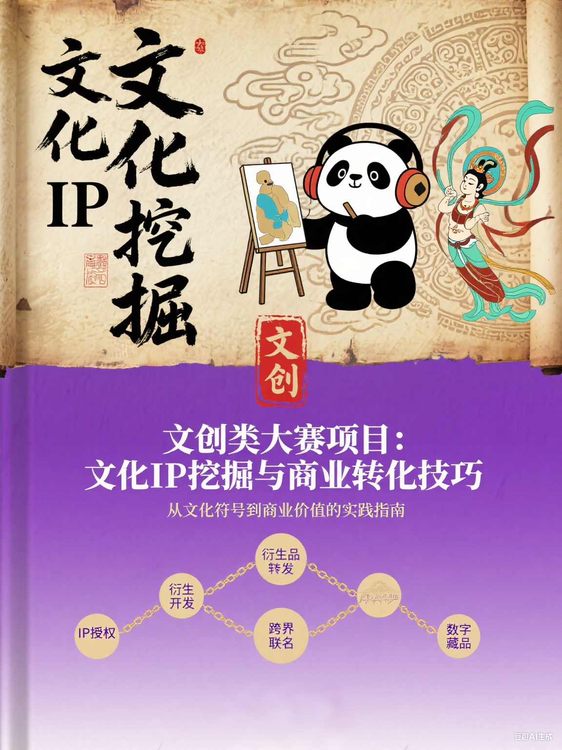 文创类大赛项目：文化IP挖掘与商业转化技巧